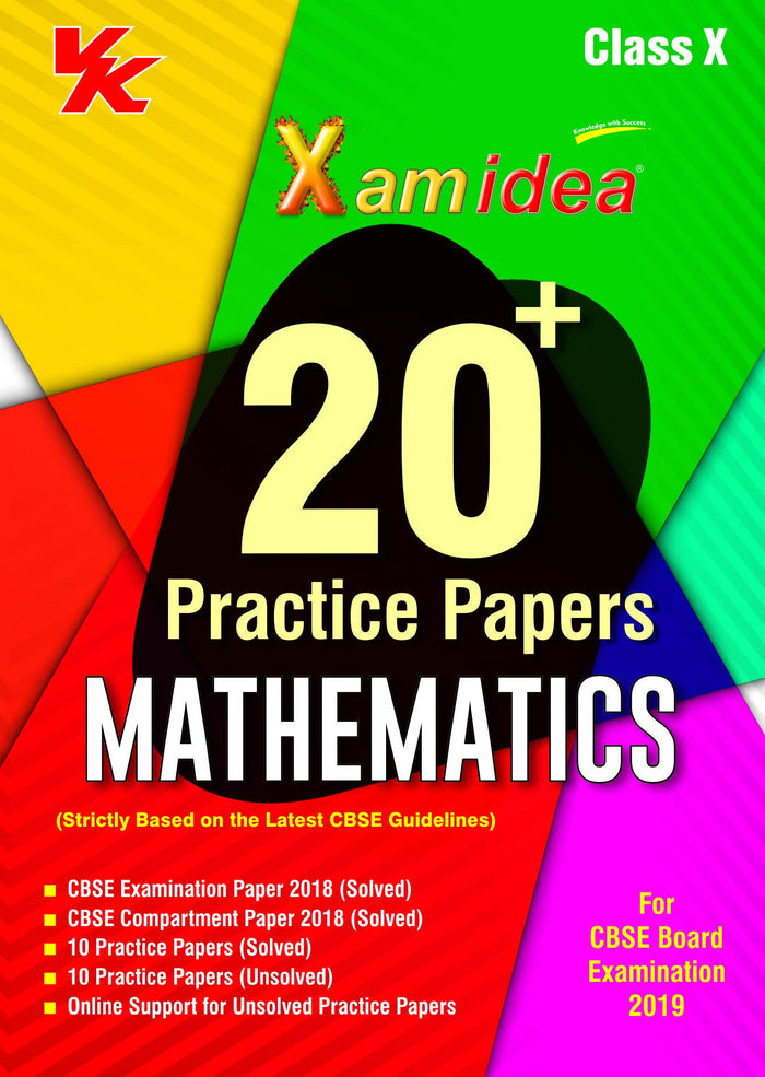 Xam Idea 20 Plus CBSE Sample Papers Mathematics Class 10 for 2019 Exam by Editorial Board - Paperback cover