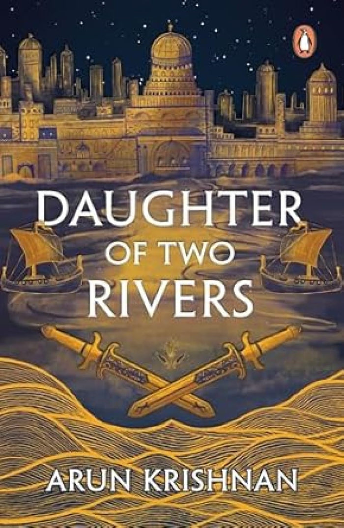 Daughter of Two Rivers by Dr. Arun Krishnan - Paperback cover