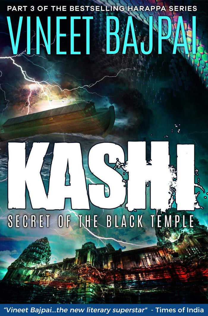 Kashi : Secret of the Black Temple (Harappa) by Vineet Bajpai - Paperback cover
