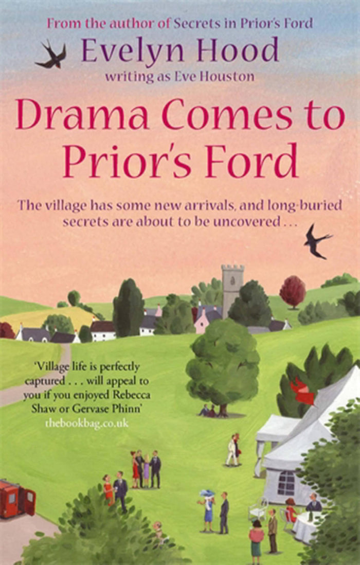 Drama Comes to Prior's Ford by Eve Houston - Paperback cover