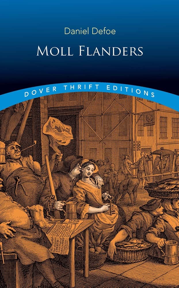 Moll Flanders (Dover Thrift Editions) by Daniel Defoe - Paperback cover