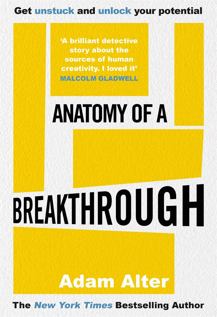 Anatomy of a Breakthrough by Adam Alter - Paperback cover
