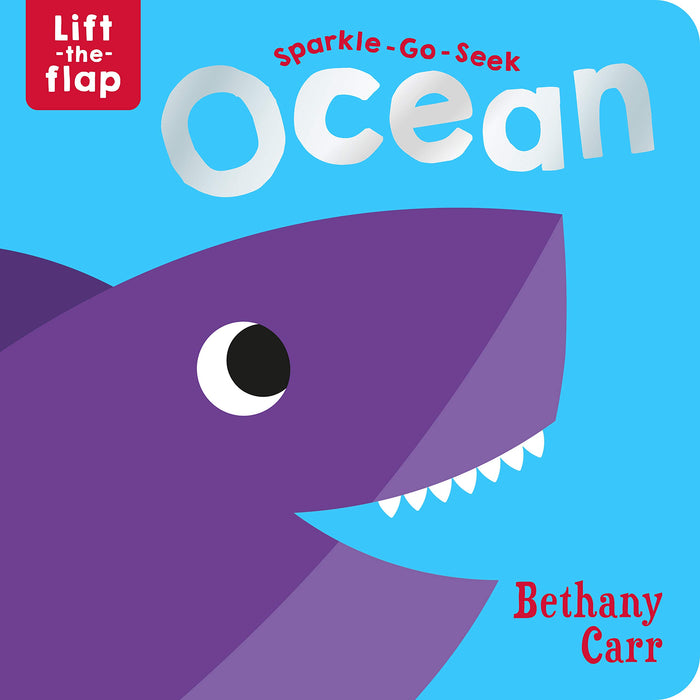 Sparkle-Go-Seek Lift The Flap Ocean by Katie Button - Board Book cover
