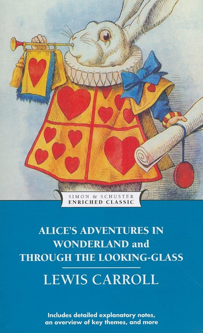 Alice's Adventures in Wonderland and Through the Looking-Glass (Enriched Classics) by Lewis Carroll - Mass Market Paperback cover