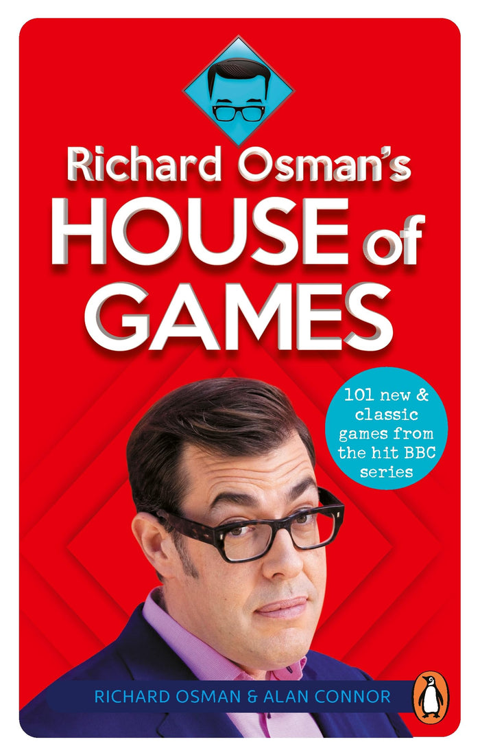 Richard Osman's House of Games: 101 new & classic games from the hit BBC series by Richard Osman - Paperback cover