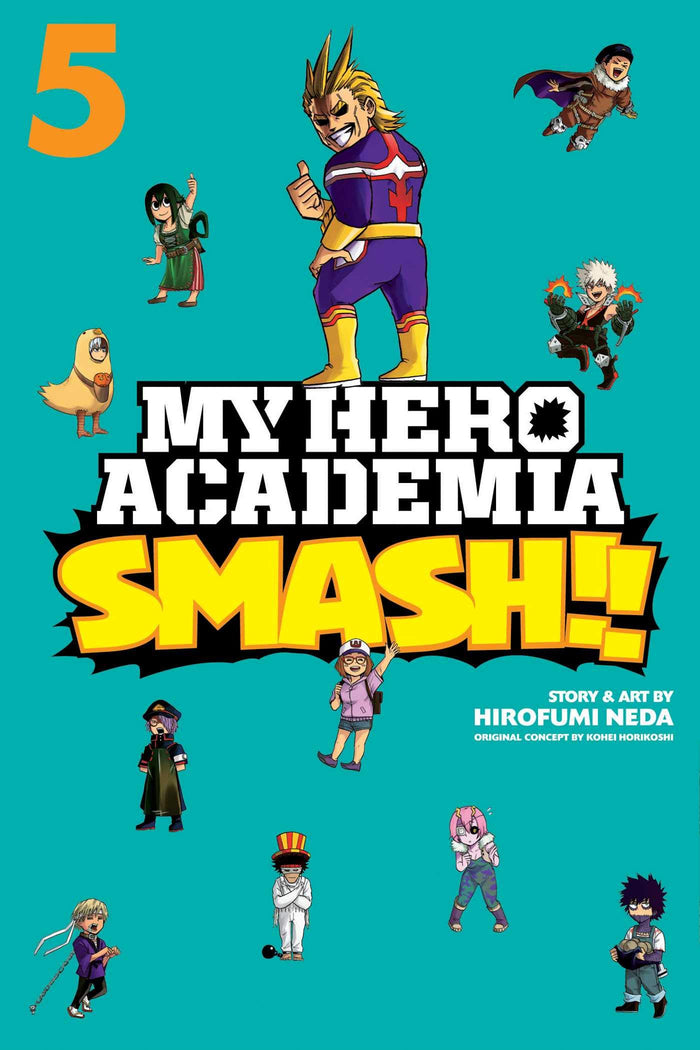 My Hero Academia: Smash!!, Vol. 5 by Kohei Horikoshi - Paperback cover