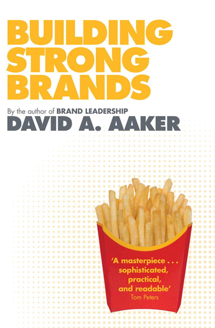 Building Strong Brands by David A. Aaker - Paperback cover