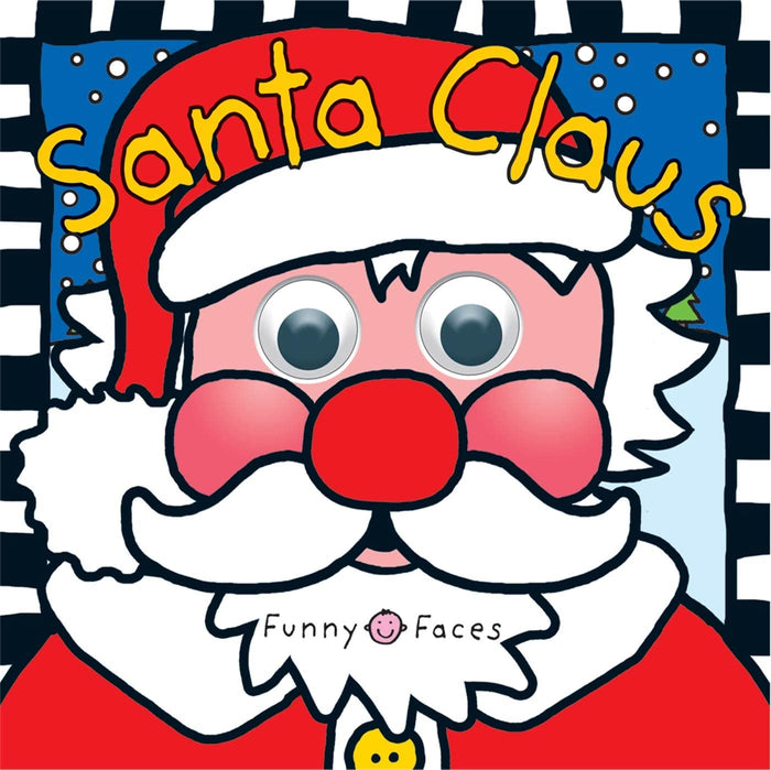 Santa Claus (Funny Faces): with lights and sound by Roger Priddy - Board Book cover