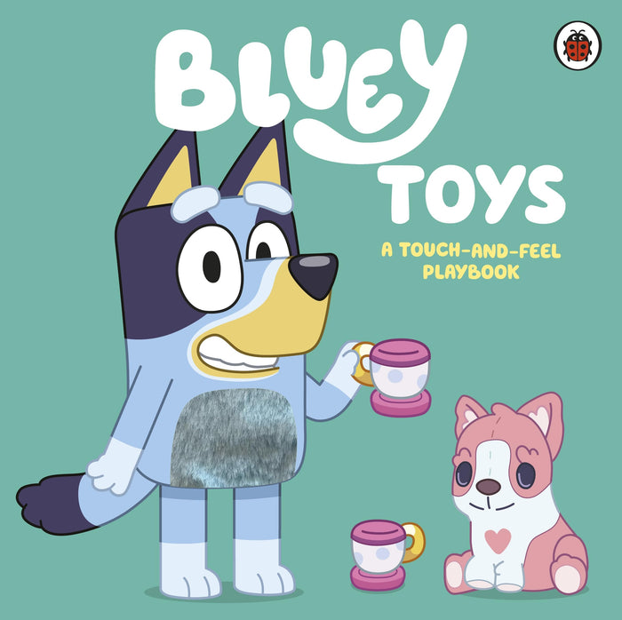 Bluey: Toys: A Touch-and-Feel Playbook by Bluey - Board Book cover