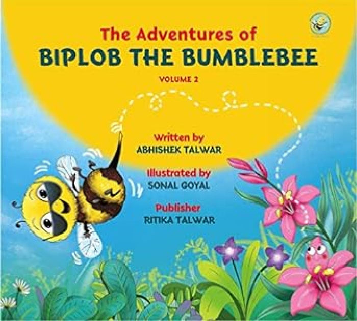 The Adventures of Biplob the Bumblebee: Volume 2 by Abhishek Talwar - Paperback cover