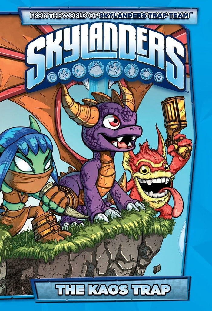 Skylanders: The Kaos Trap by Ron Marz - Hardcover cover