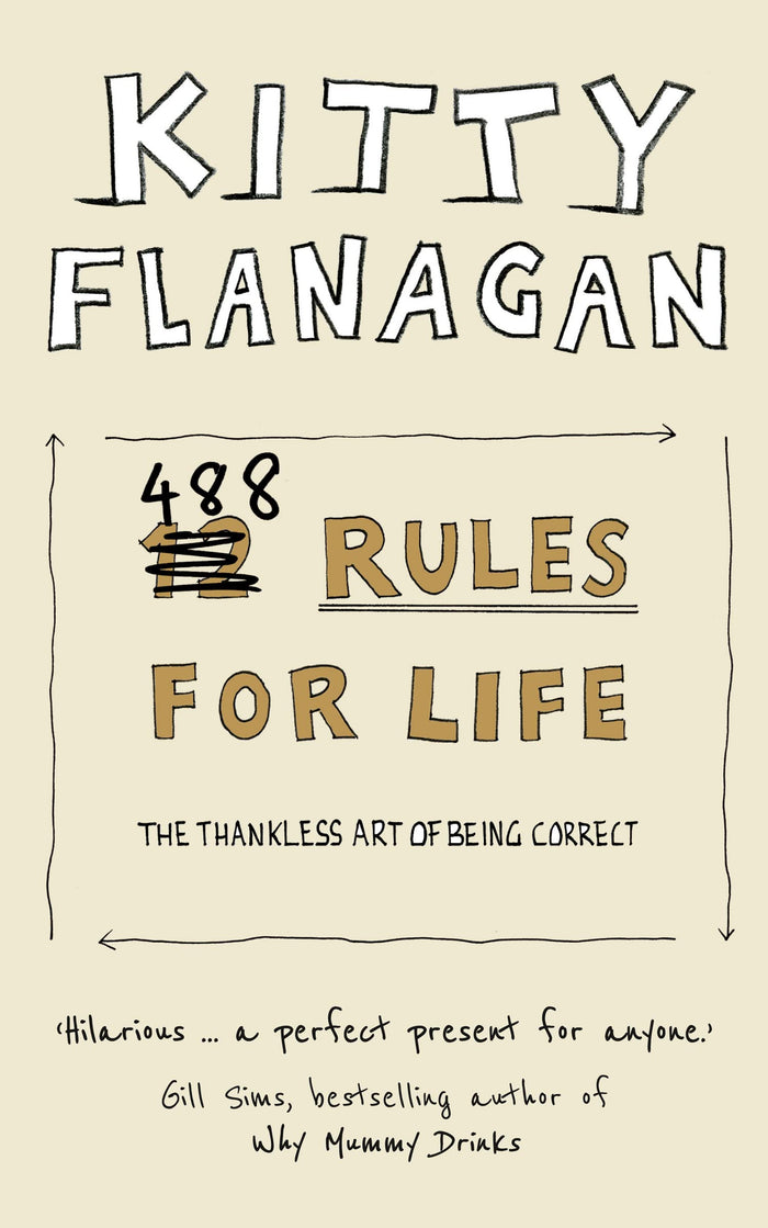 488 Rules For Life by Kitty Flanagan - Paperback cover