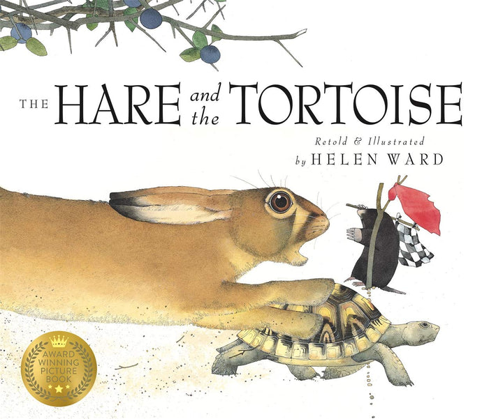 The Hare and the Tortoise by Helen Ward - Paperback cover