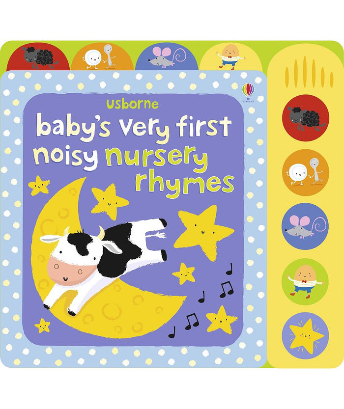 Babys Very First Noisy Nursery Rhymes by Stella Baggott - Board Book cover