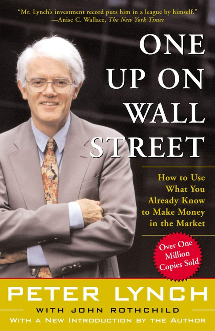 One up on Wall Street by Peter Lynch - Paperback cover
