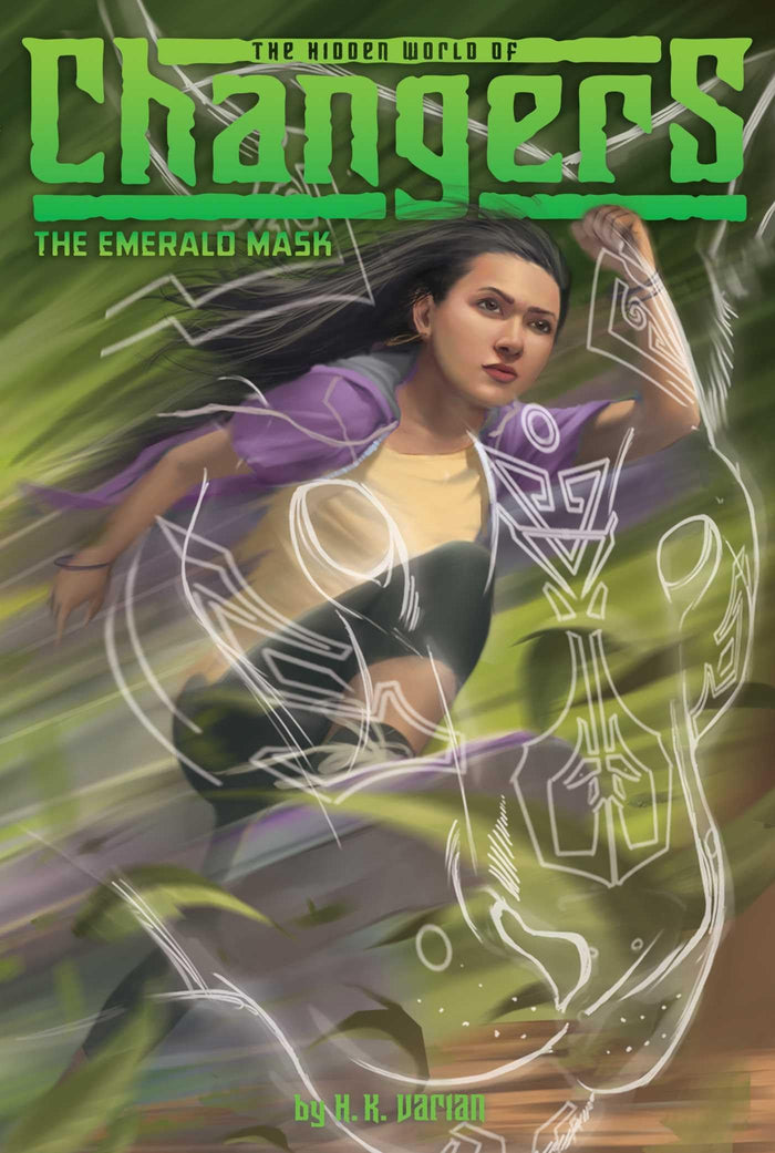 The Emerald Mask (2) (The Hidden World of Changers) by H. K. Varian - Paperback cover