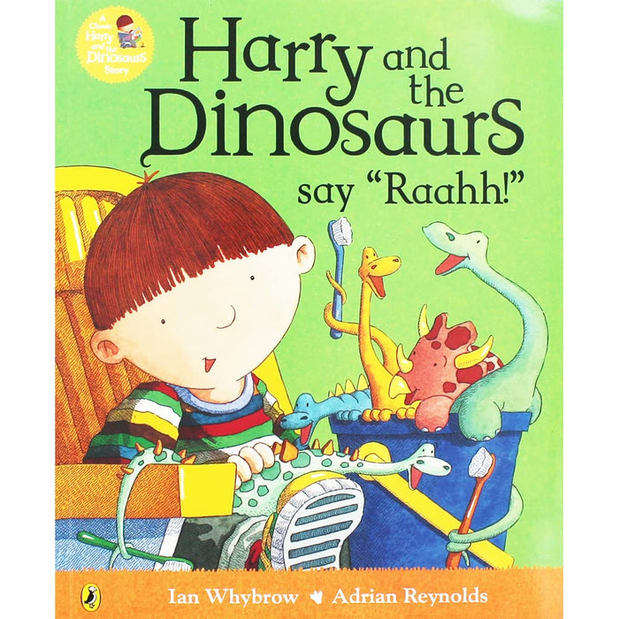 Harry and the Dinosaurs Say 'Raahh!' by Ian Whybrow - Paperback cover