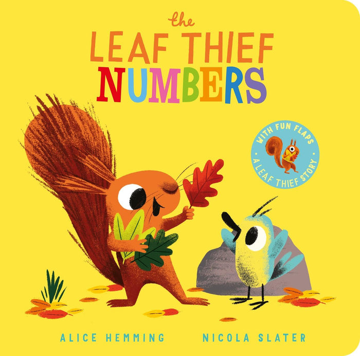 The Leaf Thief - Numbers (CBB) by Alice Hemming - Board Book cover