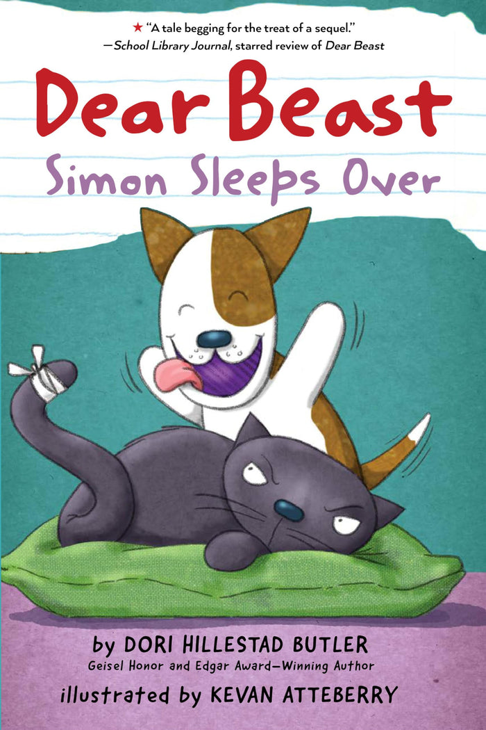 Dear Beast: Simon Sleeps Over by Dori Hillestad Butler - Paperback cover