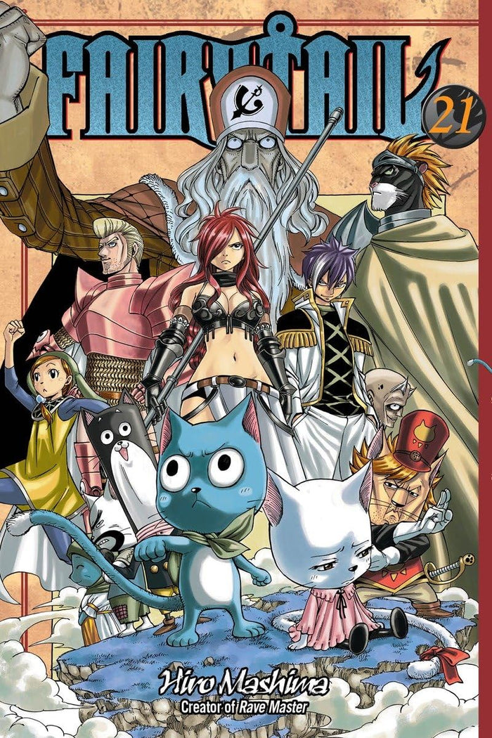 Fairy Tail 21 by Hiro Mashima - Paperback cover