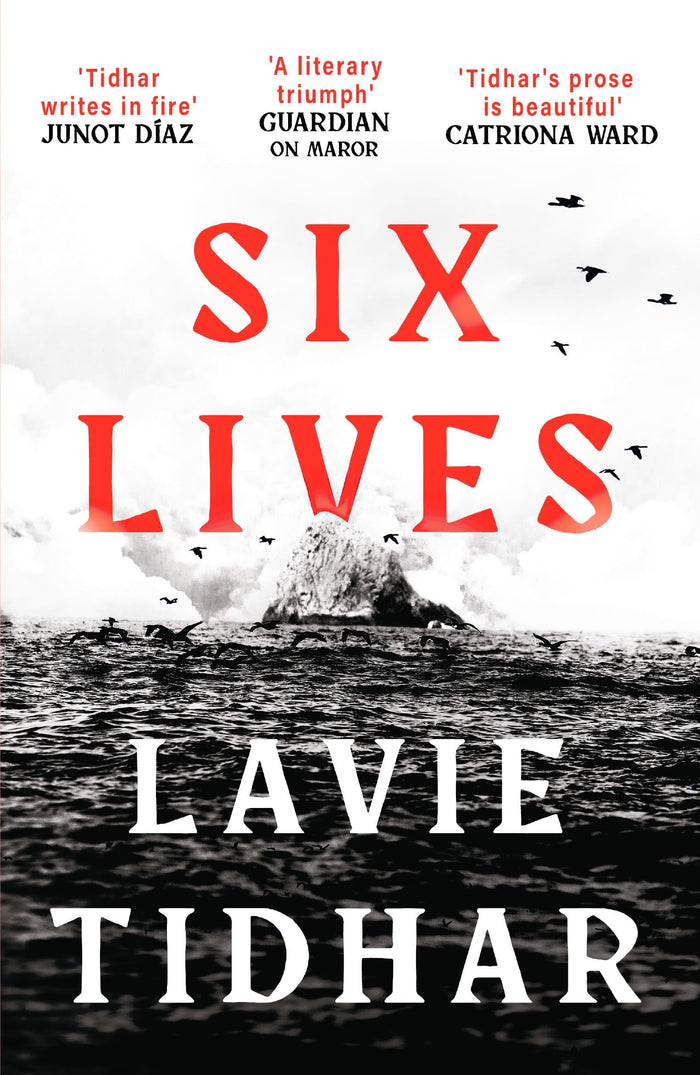 Front cover of the book 'Apollo Six Lives.' by Lavie Tidhar.