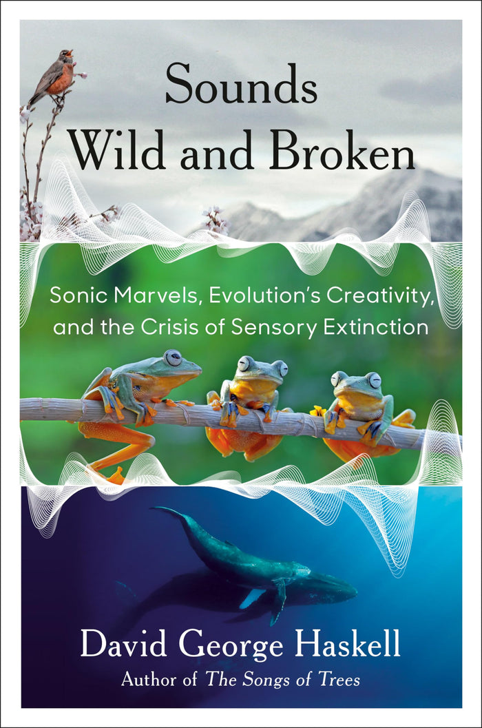 Sounds Wild and Broken: Sonic Marvels, Evolution's Creativity, and the Crisis of Sensory Extinction by David George Haskell - Hardcover cover