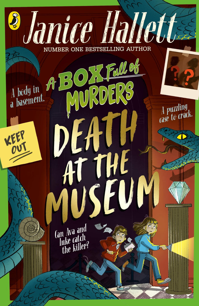 Death at the Museum by Janice Hallett - Paperback cover