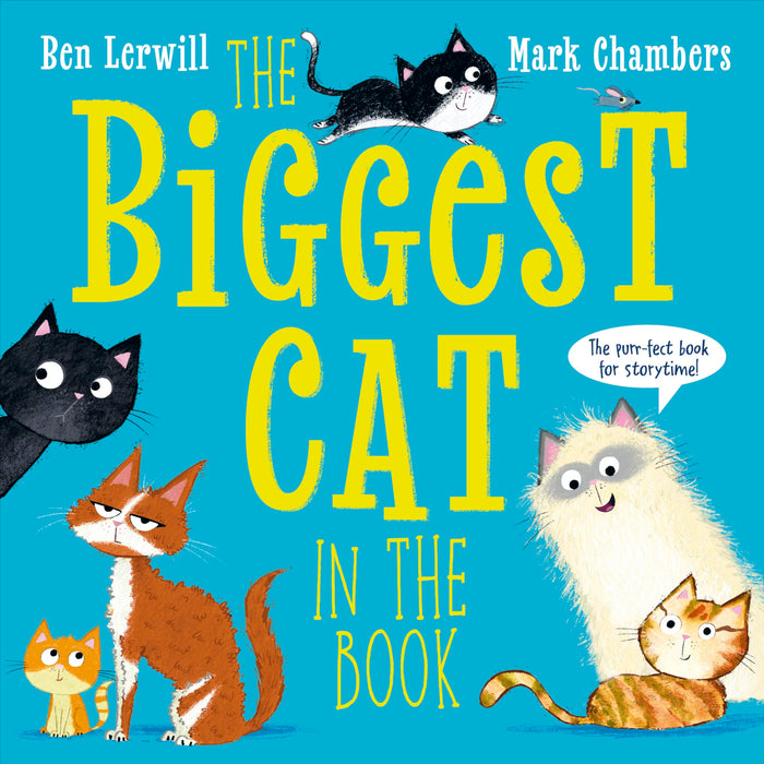 The Biggest Cat in the Book by Mark Chambers - Paperback cover