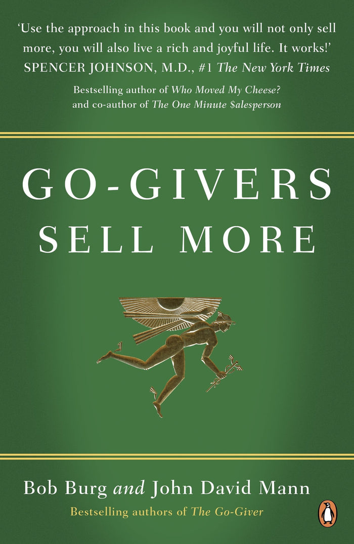 Go-Givers Sell More by John David Mann and Bob Burg - Book cover