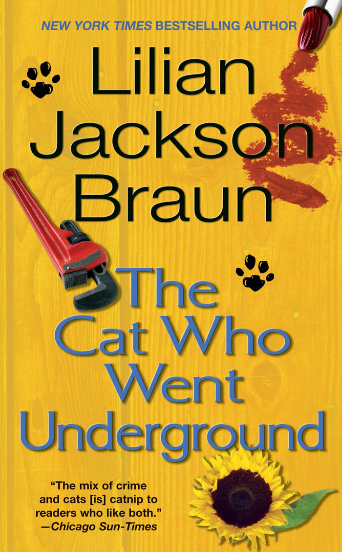The Cat Who Went Underground by Lilian Jackson Braun - Mass Market Paperback cover