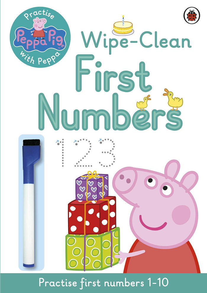 Peppa Pig: Practise with Peppa: Wipe-Clean Numbers by Ladybird Books - Book cover
