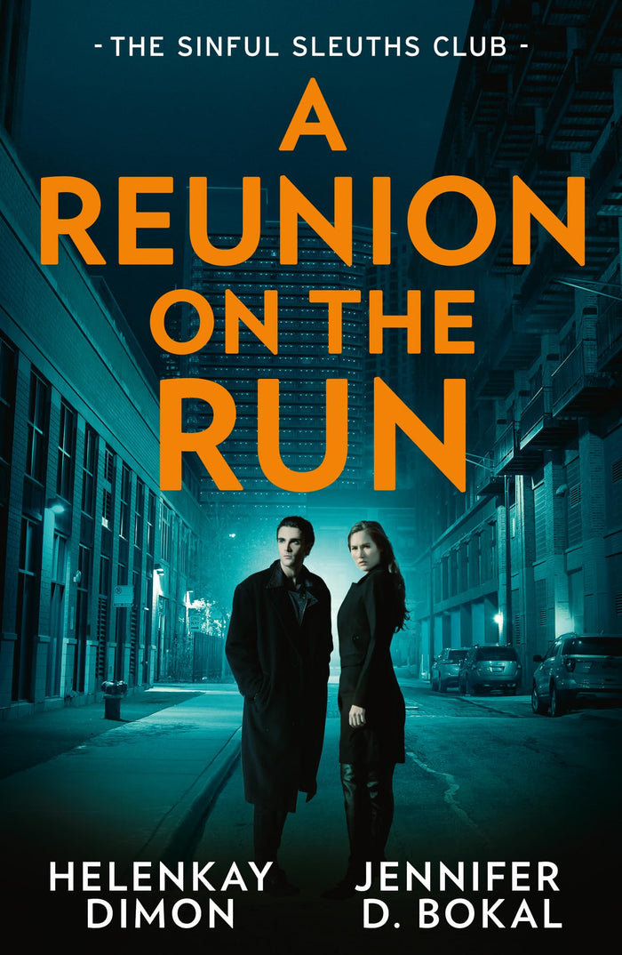 A Reunion On The Run: The Sinful Sleuths Club by HelenKay Dimon - Paperback cover