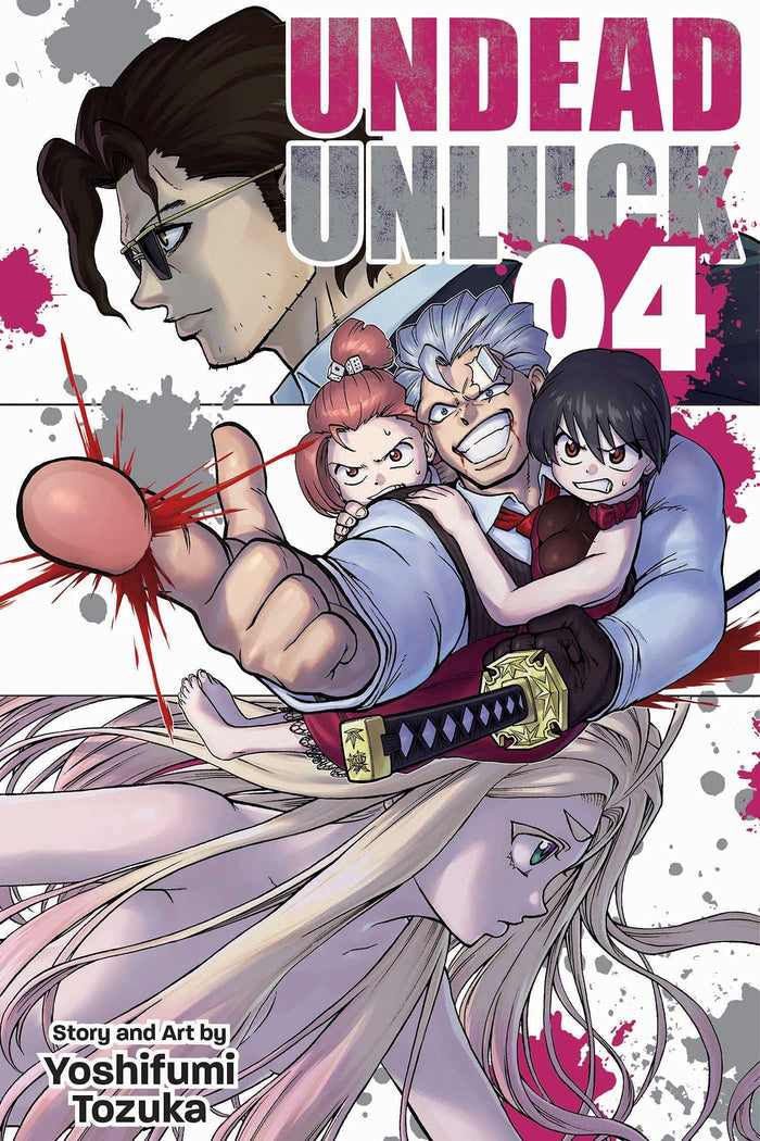 Undead Unluck, Vol. 4 by Yoshifumi Tozuka - Paperback cover