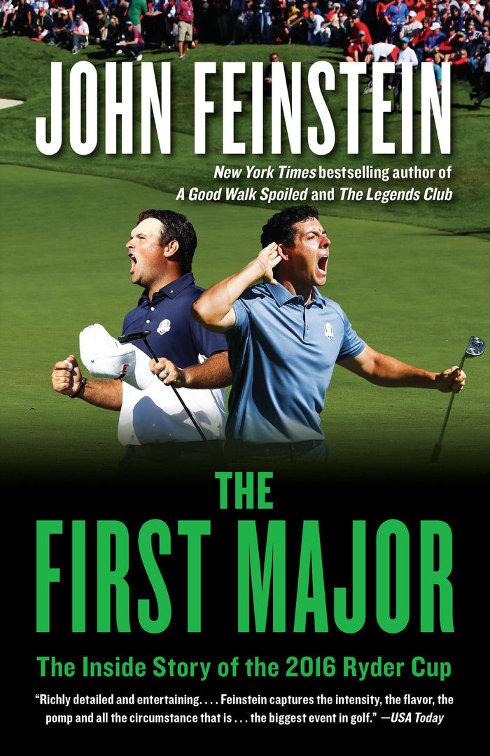 The First Major: The Inside Story of the 2016 Ryder Cup by John Feinstein - Paperback cover