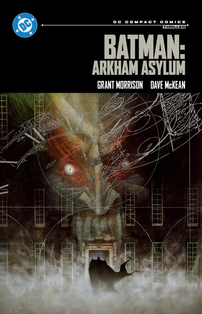 Batman: Arkham Asylum: DC Compact Comics by Grant Morrison - Paperback cover