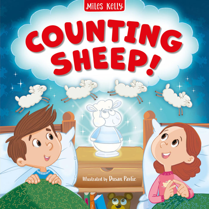 Counting Sheep by Miles Kelly - Paperback cover