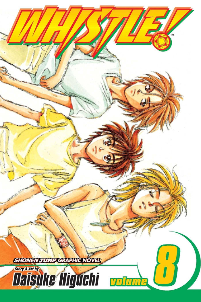 Whistle!, Vol. 8: Rain Cats and Dogs by Daisuke Higuchi - Paperback cover