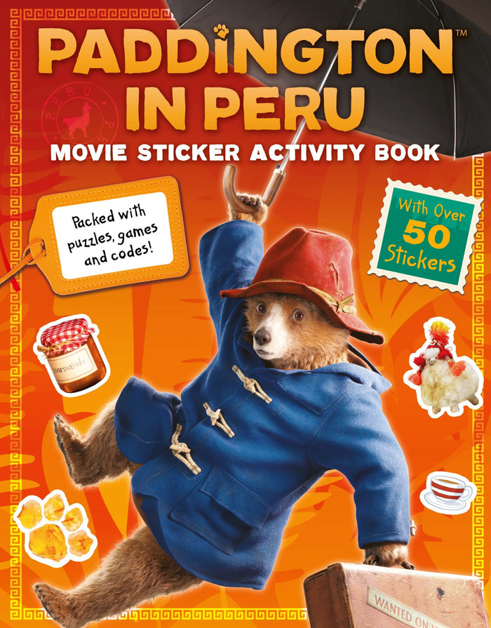 Paddington in Peru: Movie Sticker Activity Book: The official sticker activity book of the third Paddington movie! by HarperCollins Children’s Books - Paperback cover