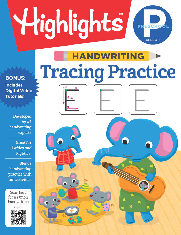 Handwriting: Tracing Practice (Highlights Handwriting Practice Pads) by creator - Paperback cover