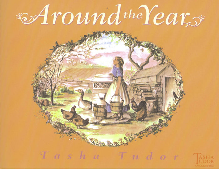 Around the Year by Tasha Tudor - Paperback cover