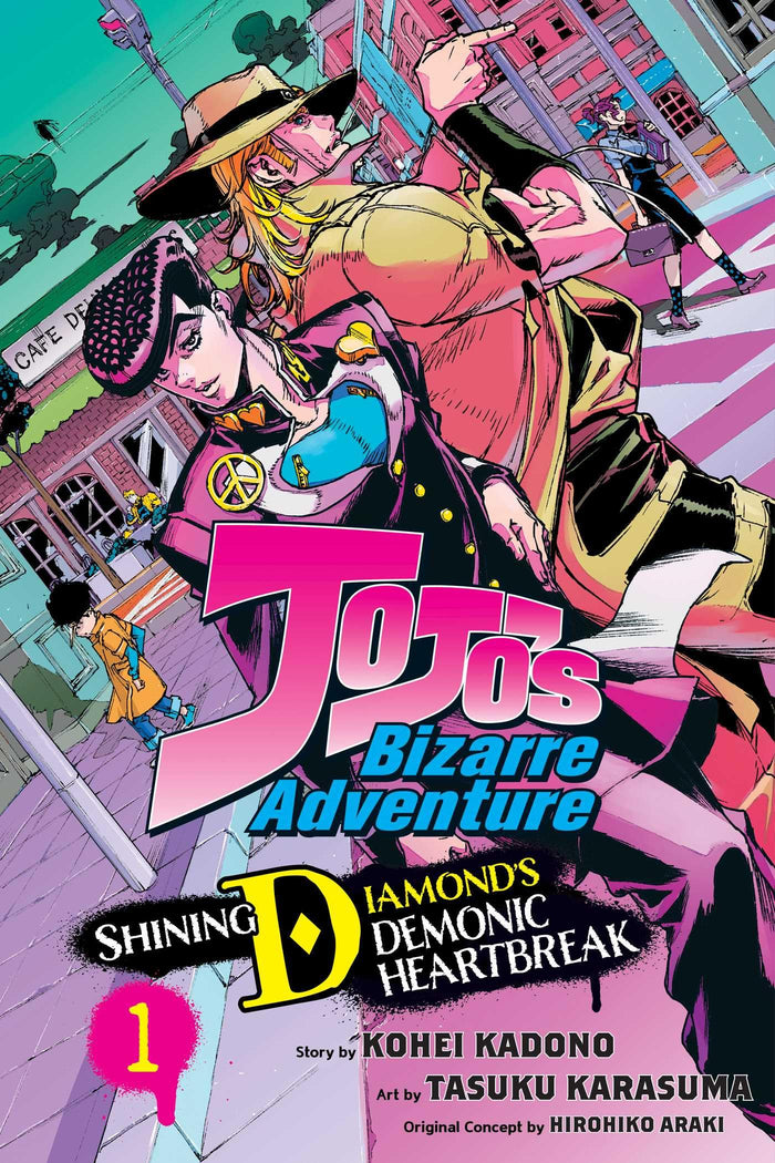 JoJo's Bizarre Adventure: Shining Diamond's Demonic Heartbreak, Vol. 1 by Hirohiko Araki - Paperback cover