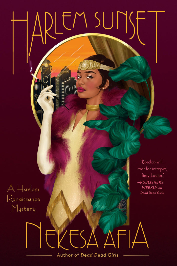 Harlem Sunset (A Harlem Renaissance Mystery) by Nekesa Afia - Paperback cover