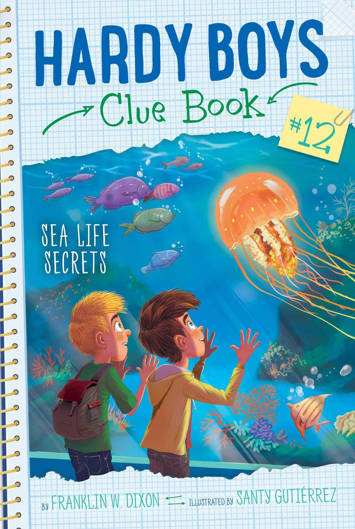 Sea Life Secrets (Hardy Boys Clue Book) by Franklin W. Dixon - Paperback cover