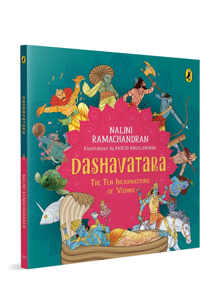 Dashavatara: The Ten Incarnations of Vishnu by Nalini Ramachandran - Paperback cover