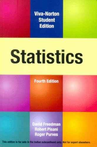 Statistics, 4th Edition | 9788130915876
