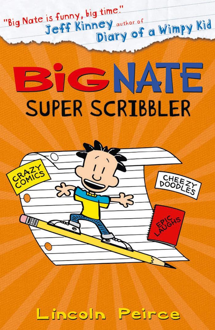 Big Nate Super Scribbler by Lincoln Peirce - Paperback cover