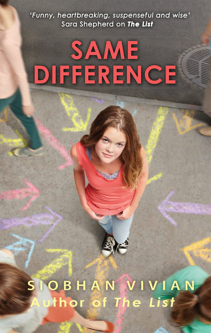 Same Difference by Siobhan Vivian - Paperback cover