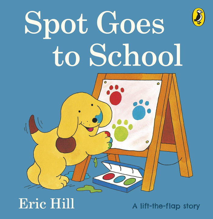 spot goes to school by Eric Hill - Board Book cover