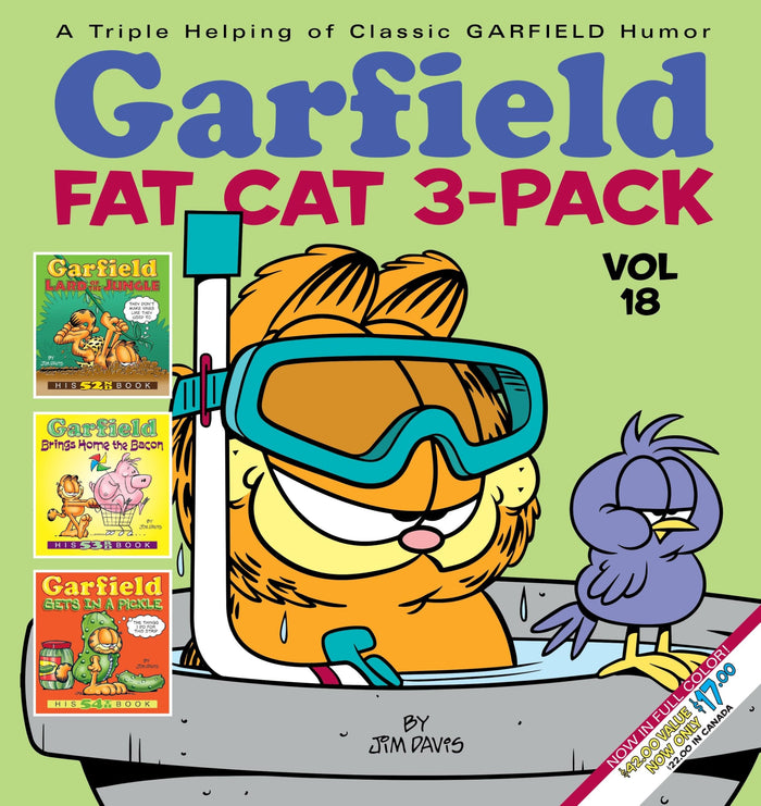 Garfield Fat Cat 3-Pack #18 by Jim Davis - Paperback cover