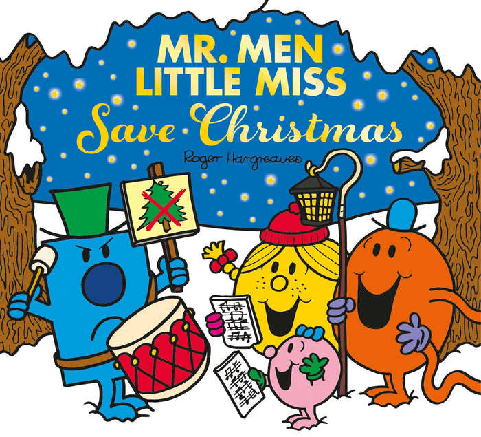 Mr. Men Little Miss Save Christmas (Mr. Men & Little Miss Celebrations) by Adam Hargreaves - Paperback cover